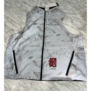 Nike Swift Therma FIT ADV Reflective Running Vest Gray Women’s XL HV2762-078